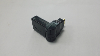 凱旺HDMI A母轉(zhuǎn)迷你HDMI公頭180°可旋轉(zhuǎn)轉(zhuǎn)接頭 靈活連接，ABS外殼耐用之選