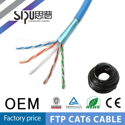 耗材廠家直銷 揭陽思普Cat6單屏蔽網(wǎng)線與超六類跳線詳解